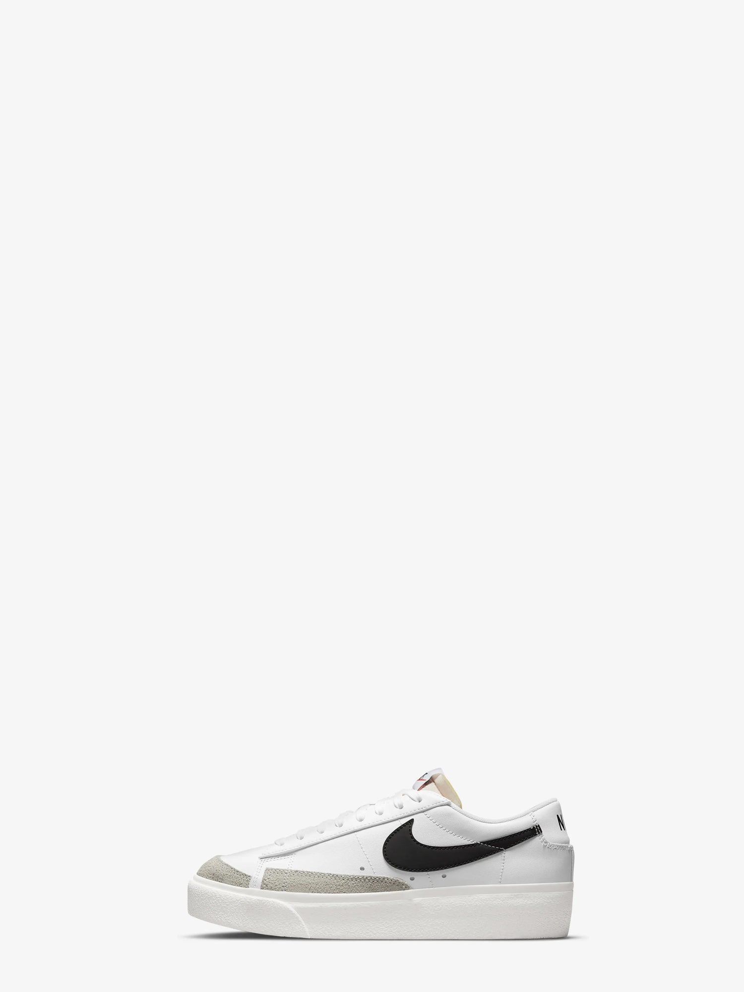 NIKE SNEAKERS BASSE BIANCO-NERO-BEIGE