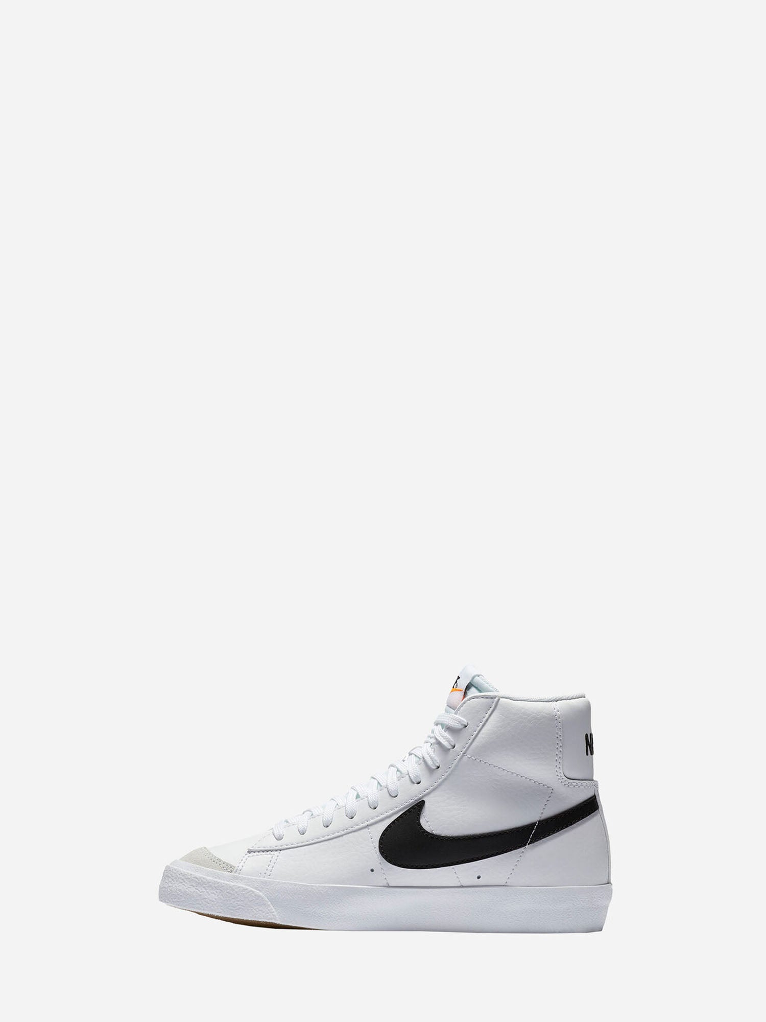 NIKE SNEAKERS BLAZER MID '77 GS BIANCO-NERO