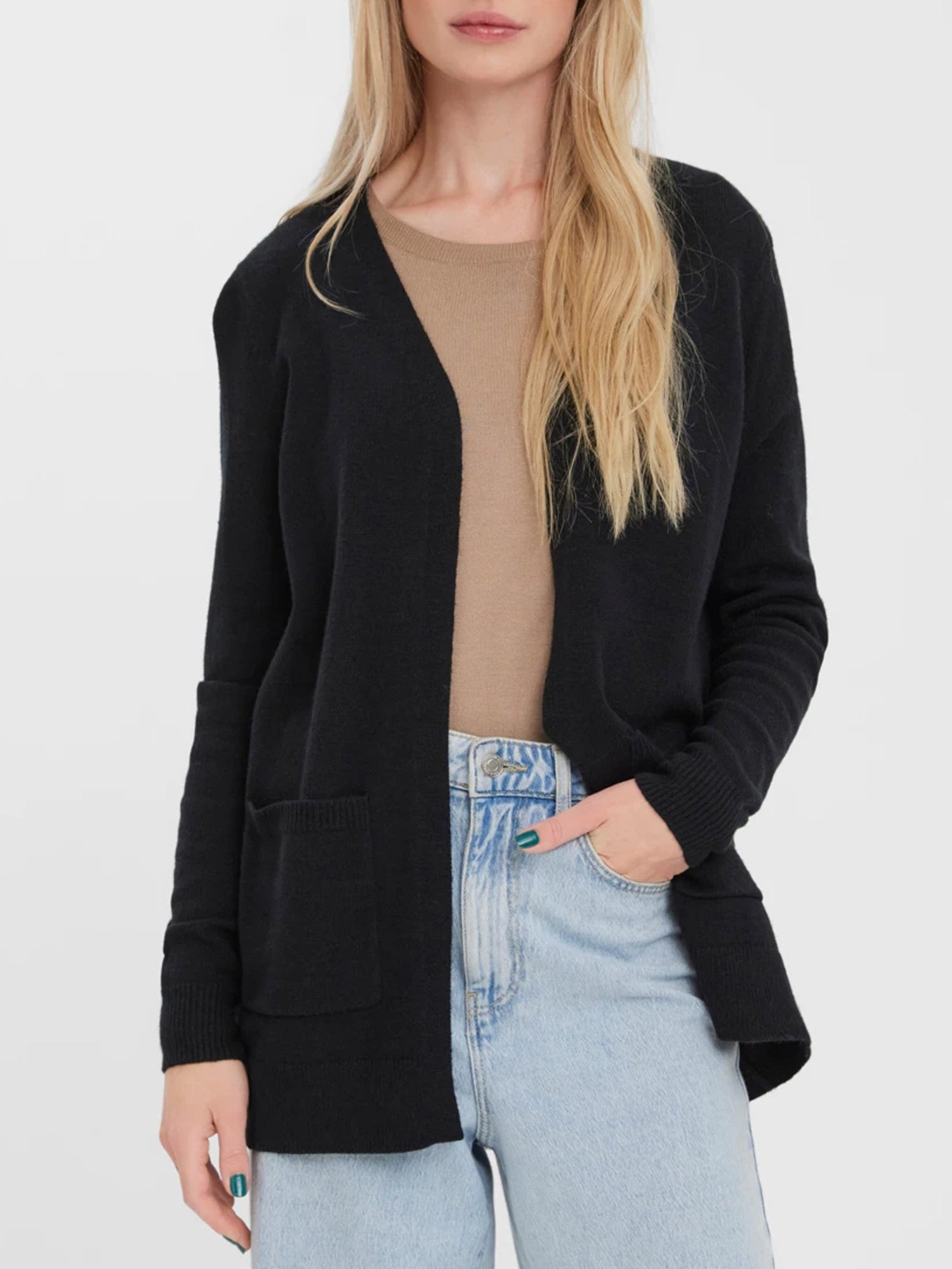 VERO MODA CARDIGAN LILLIE NERO