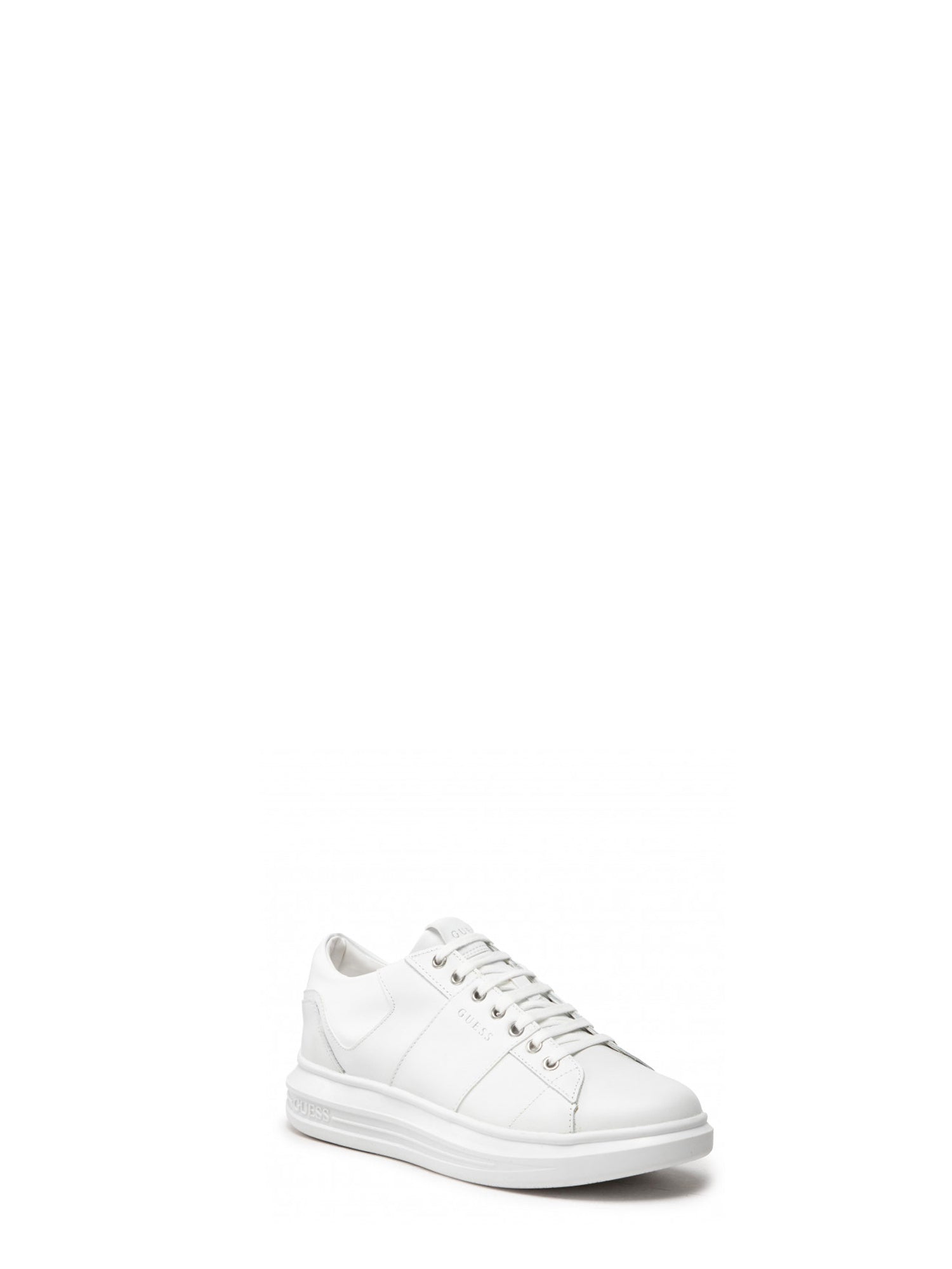 GUESS JEANS SNEAKERS SALERNO CARRYOVER BIANCO