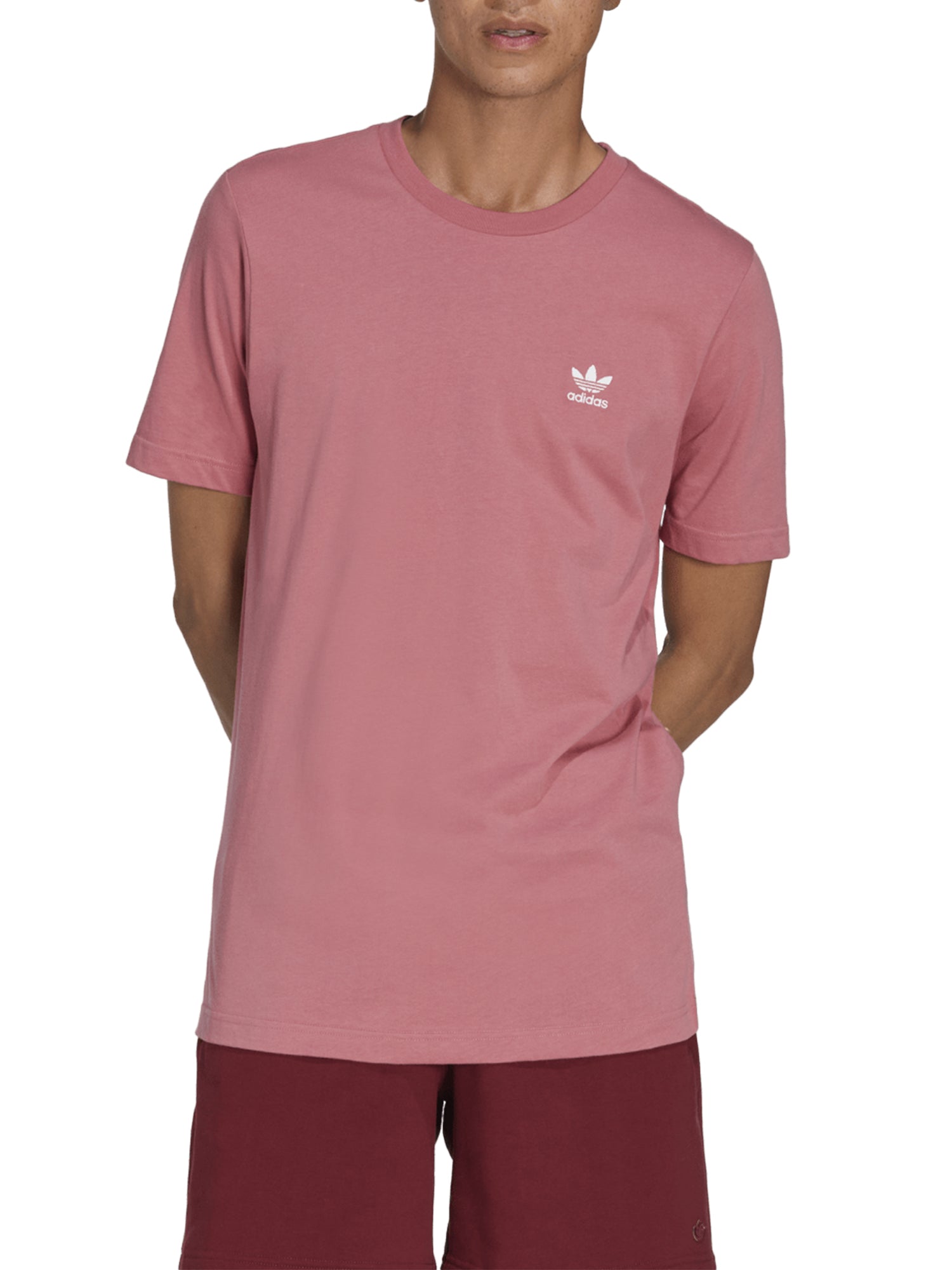 ADIDAS ORIGINALS T-SHIRT TREFOIL ESSENTIALS ROSA